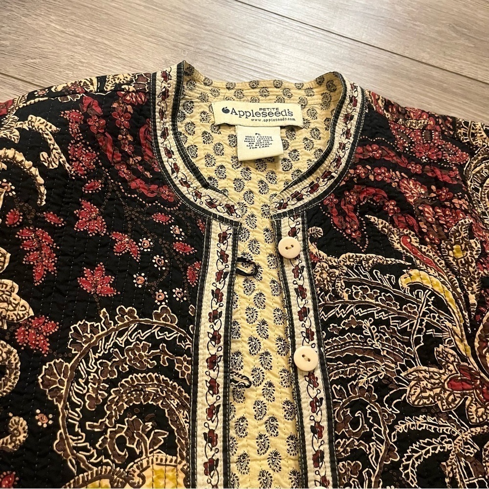 Appleseed’s Reversible Quilted Jacket - Picture 2 of 6